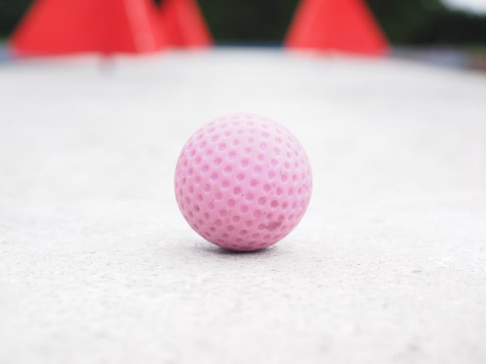 pink golf ball preview