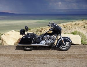 black and silver cruiser motorcycle thumbnail