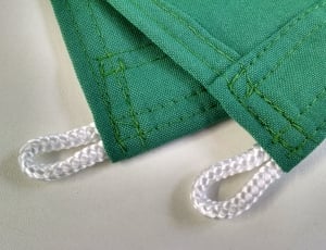 Detail, Stuff, Finish, Flag, Sewing, green color, indoors thumbnail