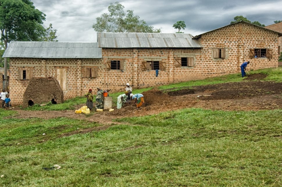 Clouds, Landscape, Building, Uganda, Sky, house, built structure preview