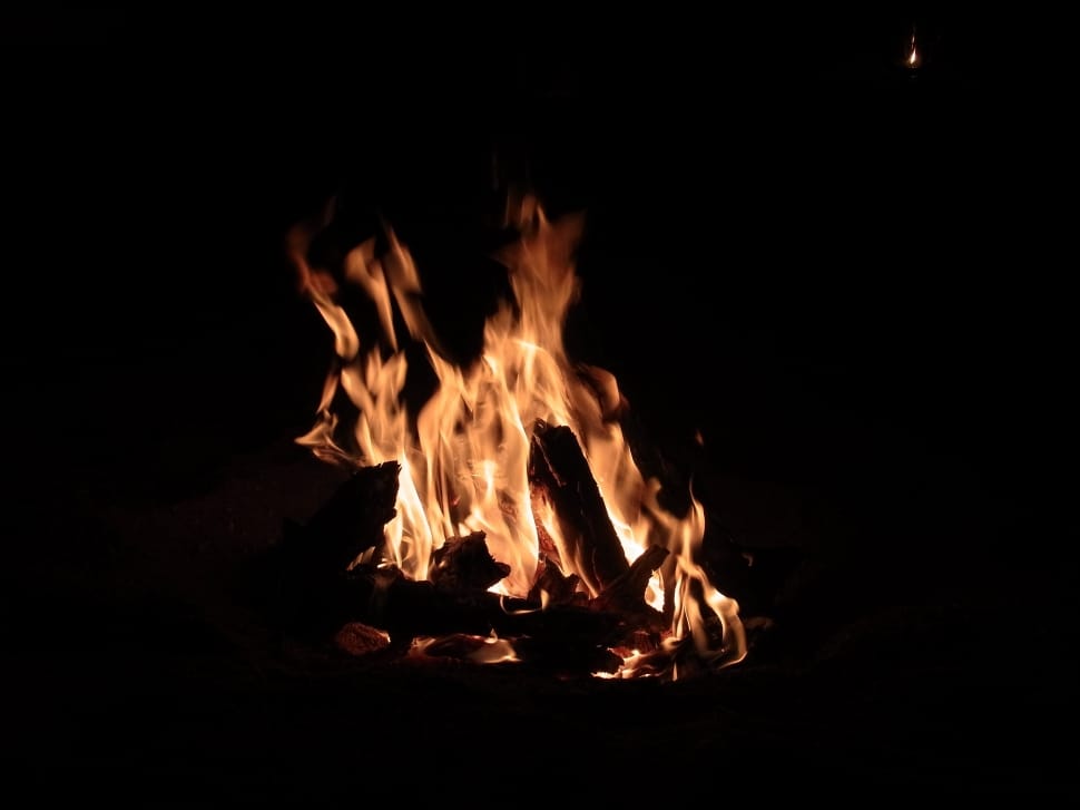 Campfire, Embers, Fire, Flame, flame, burning preview