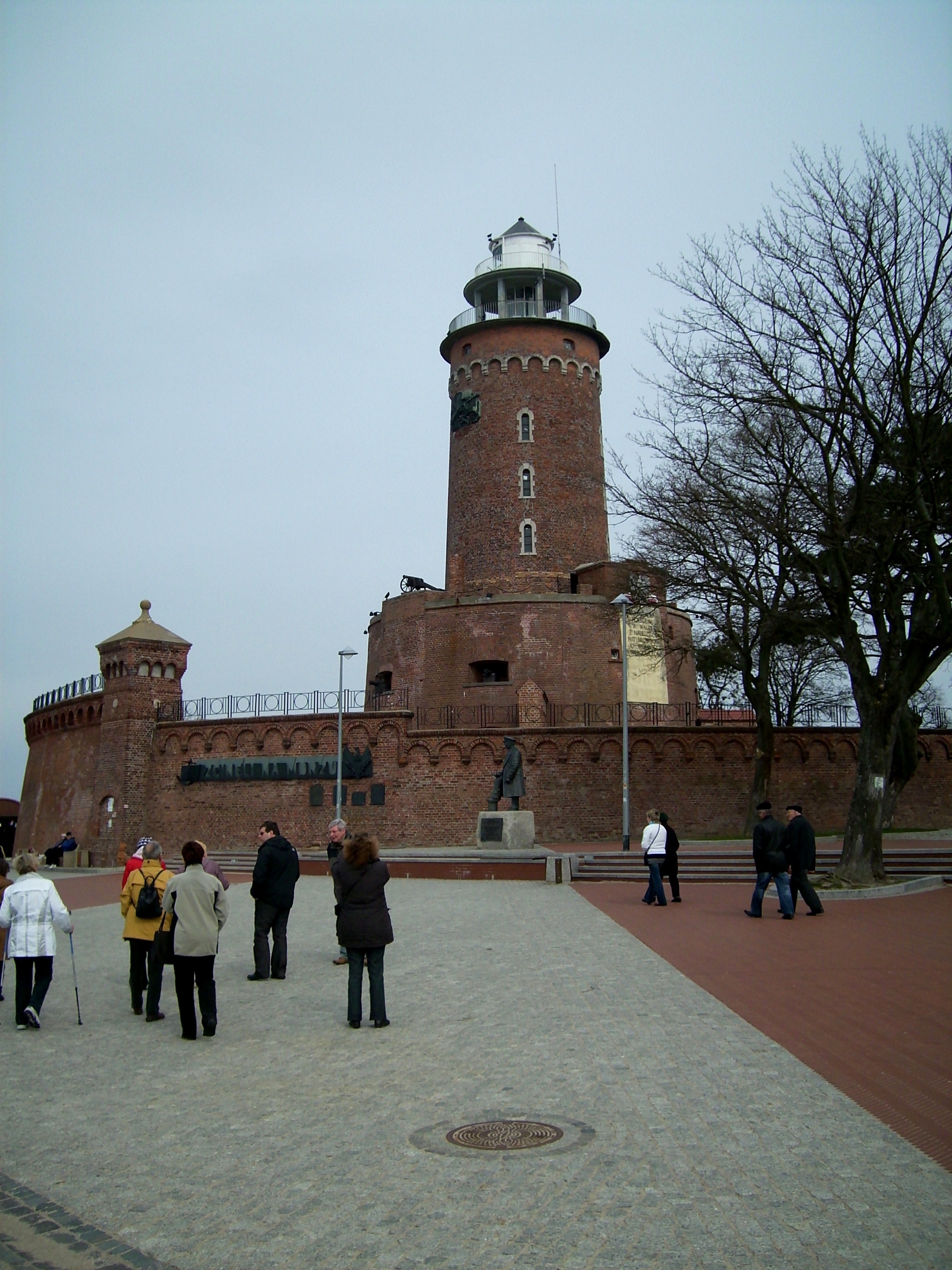 brown lighthouse