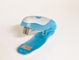 white and blue stapler thumbnail
