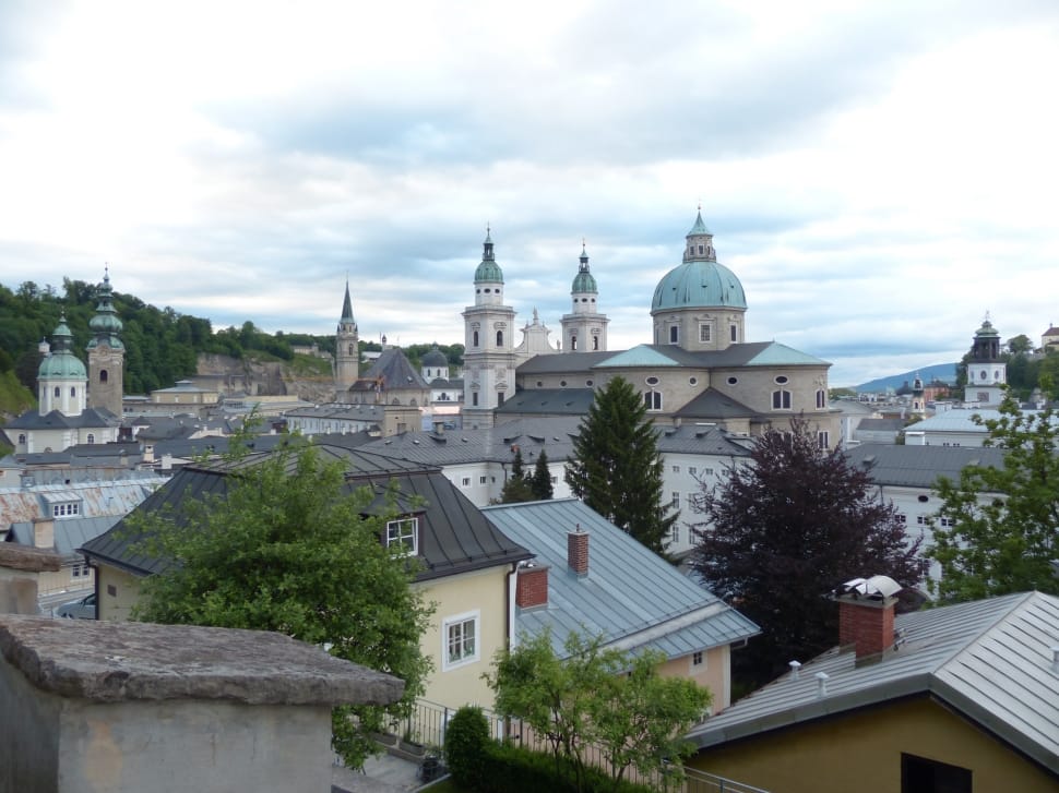 Dom, Salzburg Cathedral, Cathedral, architecture, building exterior preview