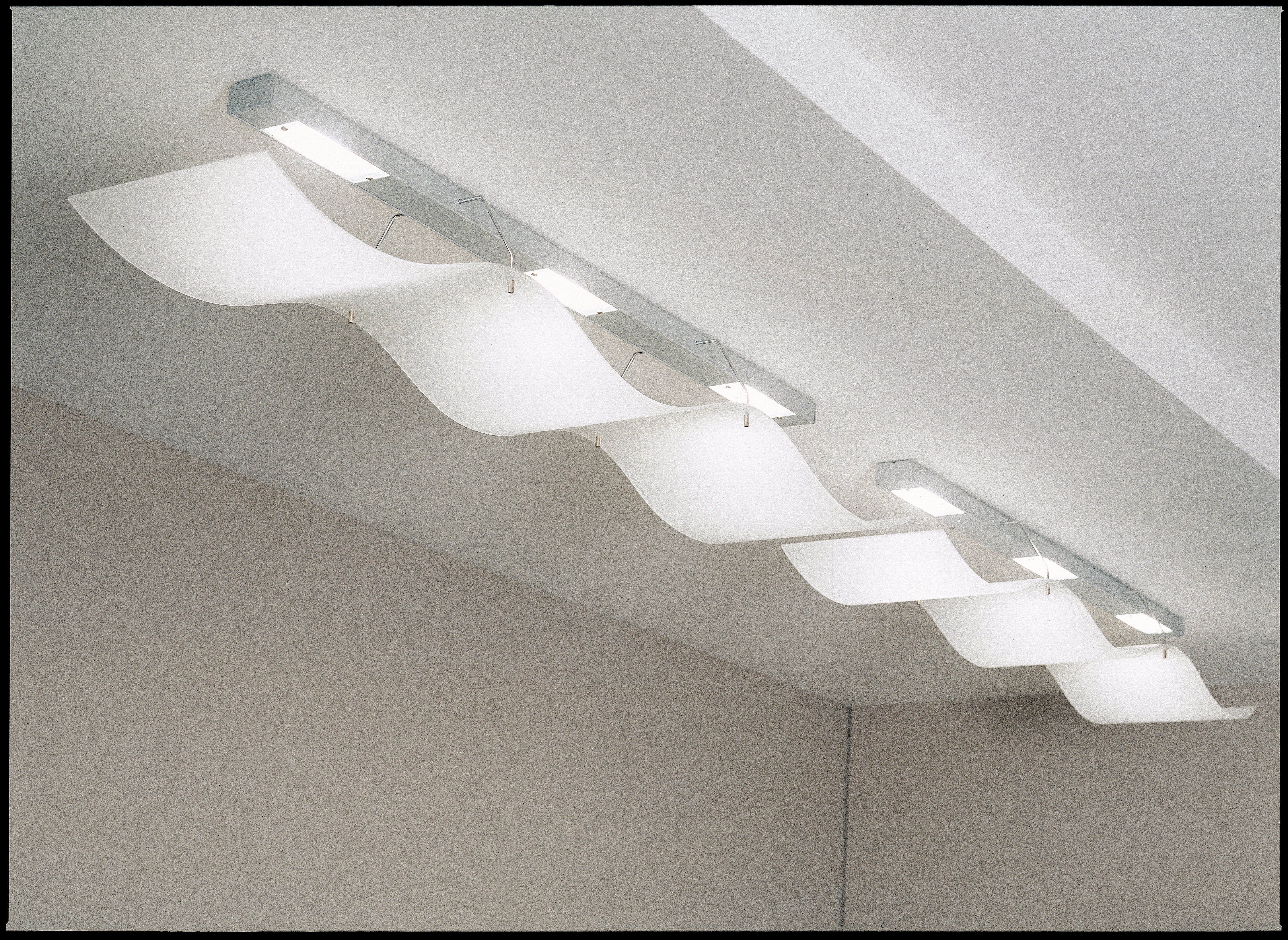 white recessed lights