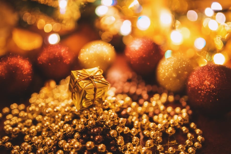 Lights, Gold, Abstract, Golden, Bokeh, no people, indoors preview