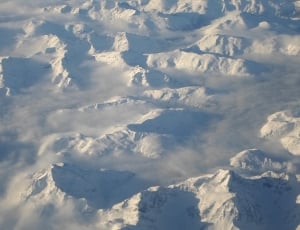 Areil  photo of snowy mountains thumbnail