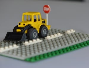yellow front loader toy thumbnail