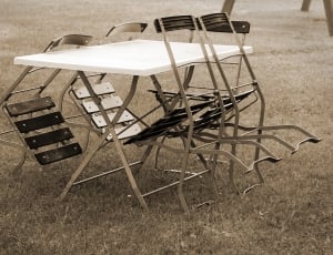Garden Furniture, Garden Table, old-fashioned, no people thumbnail