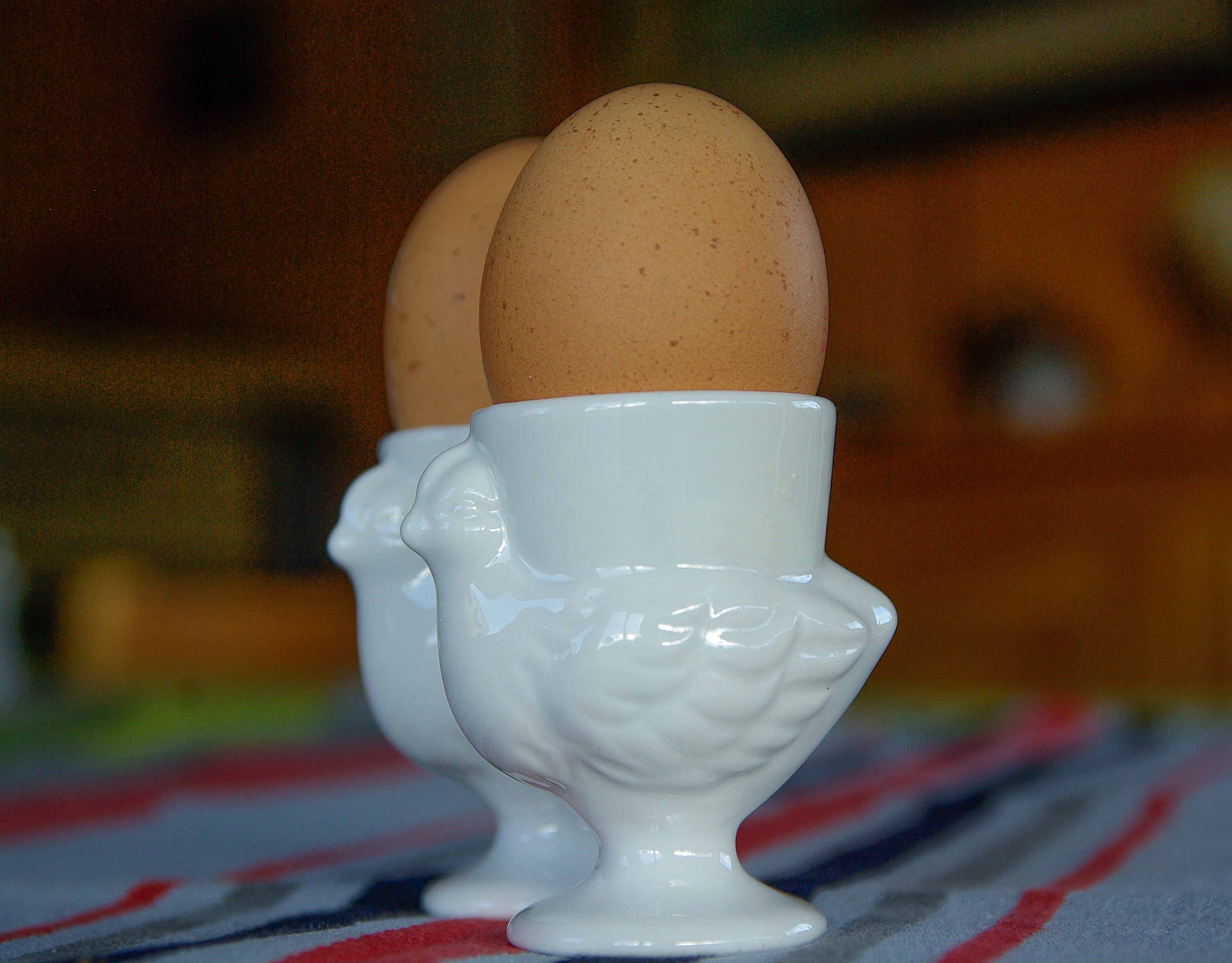 Eggs, Boiled Eggs, Hen, Egg Cups, indoors, food and drink