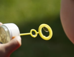 yellow and gray bubbles plastic toy thumbnail