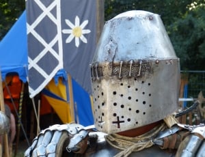 Knight, Helm, Mask, Protection, day, no people thumbnail