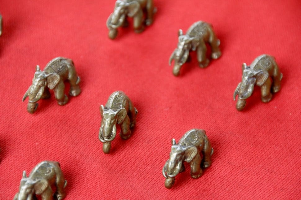 brass elephant figurines preview