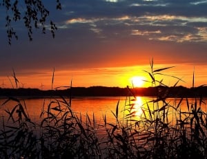 Abendstimmung, Sunset, Nature, Lake, sunset, reflection thumbnail