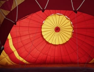 red and yellow hot air balloon thumbnail