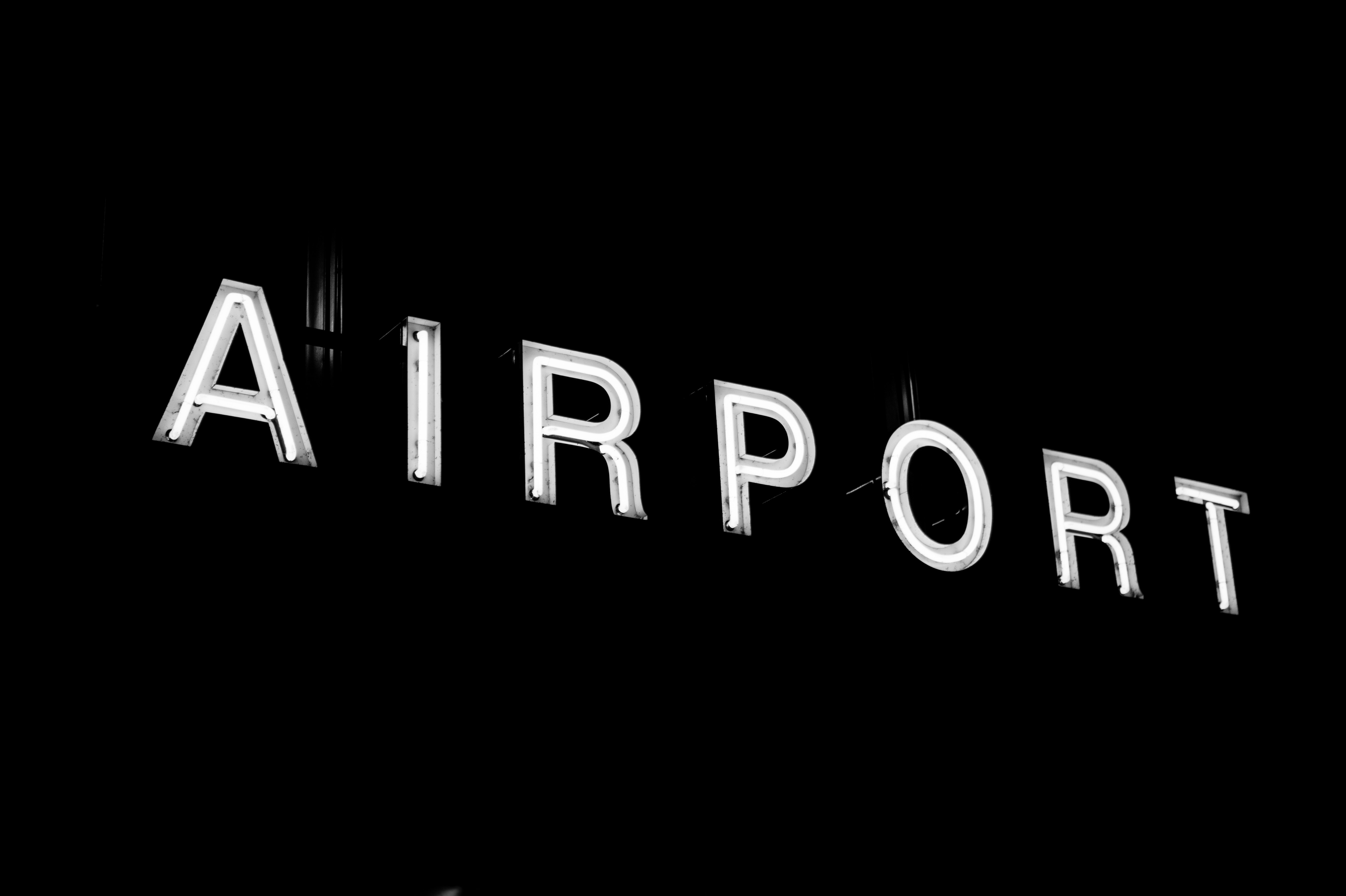 airport signage