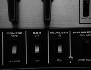 gray and black audio mixer thumbnail