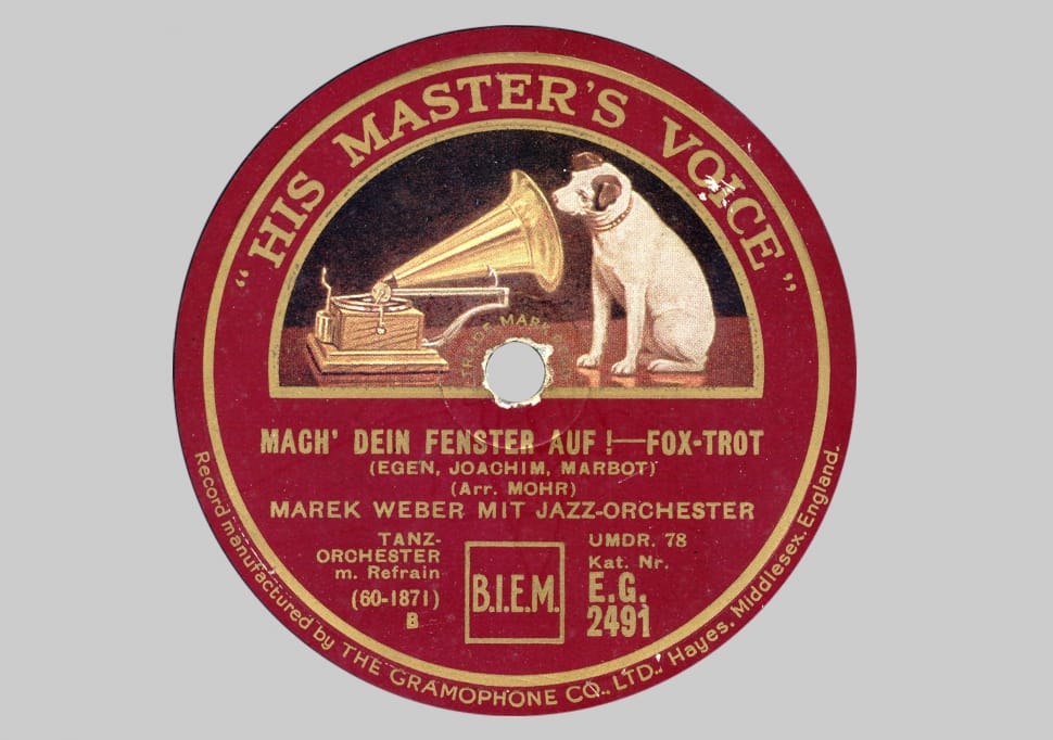 Shellac Disc, Record, Plate Label, 78Rpm, single object, close-up preview
