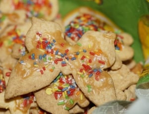 butterfly cookies with sprinkles on top thumbnail