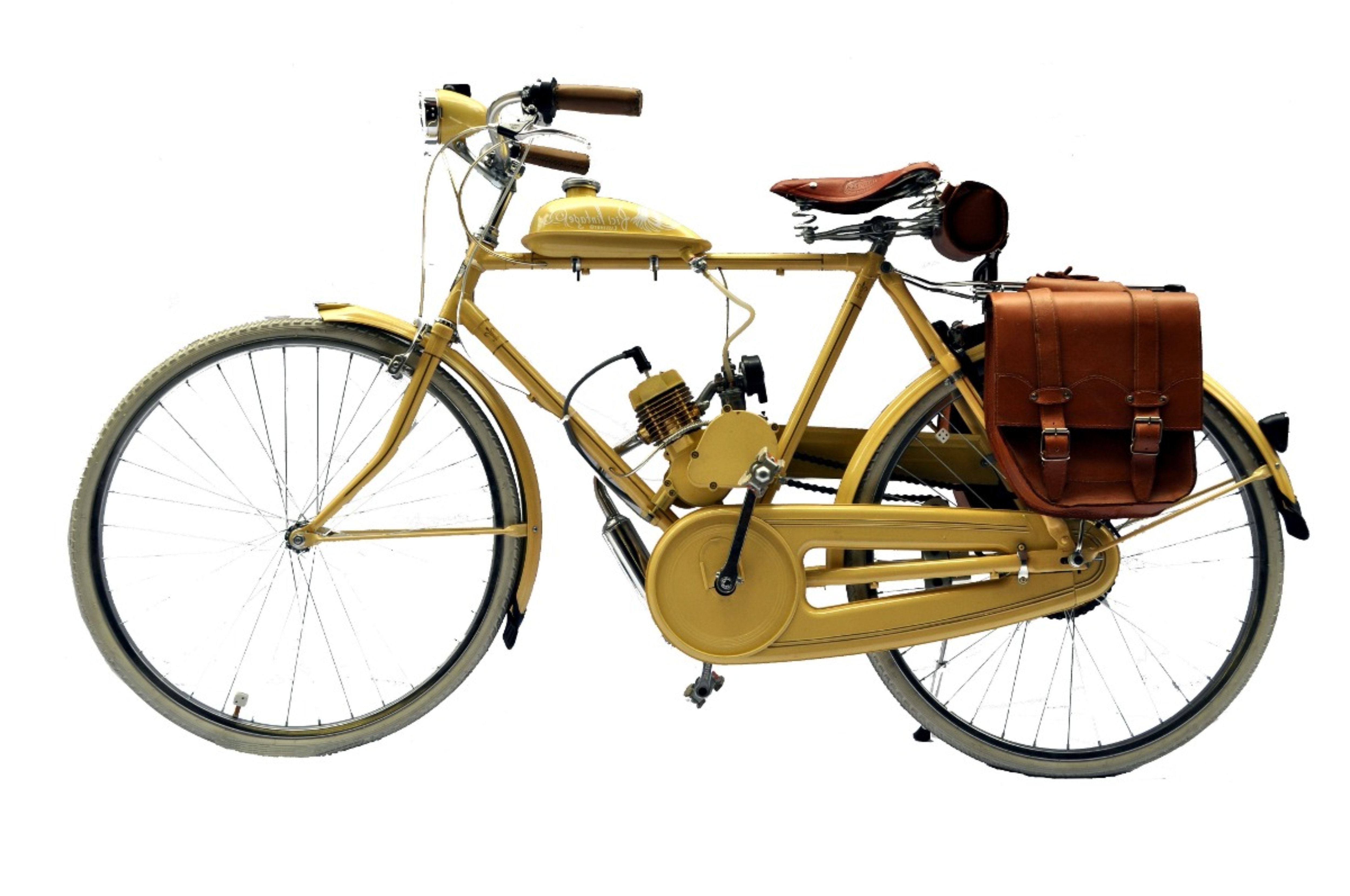 Motorized, Old, Bicycles, bicycle, transportation