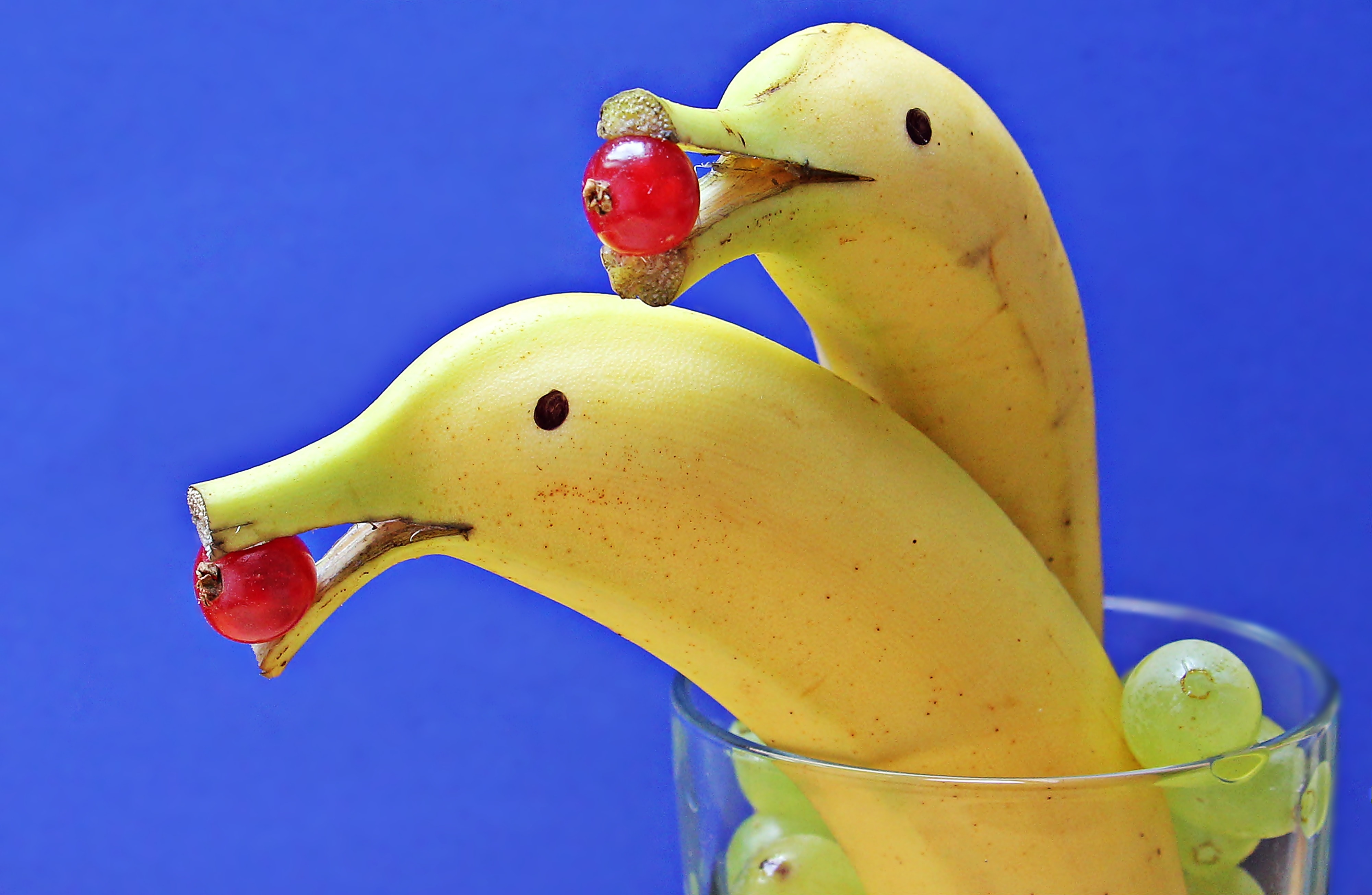 Fruits fun. Банано Дельфин. Фигурки из банана. Красивый банан. Поделки из фруктов.