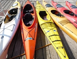 Kayaks, Dock, Sport, Boat, Color, outdoors, no people thumbnail