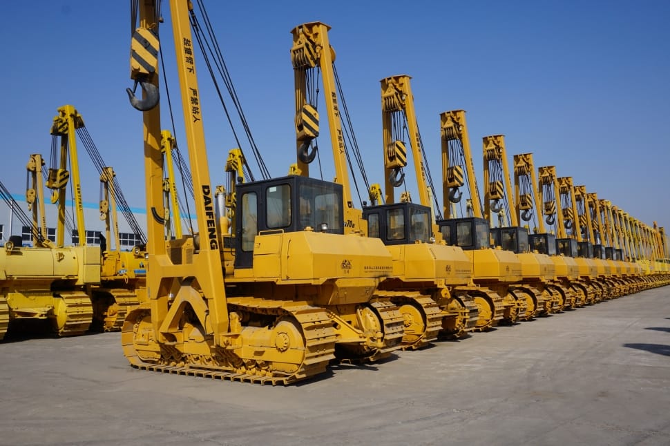 heavy equipment lot preview