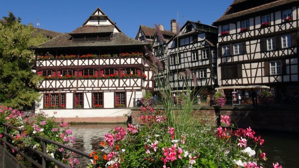 Petite France, Strasbourg, Alsace, building exterior, architecture preview