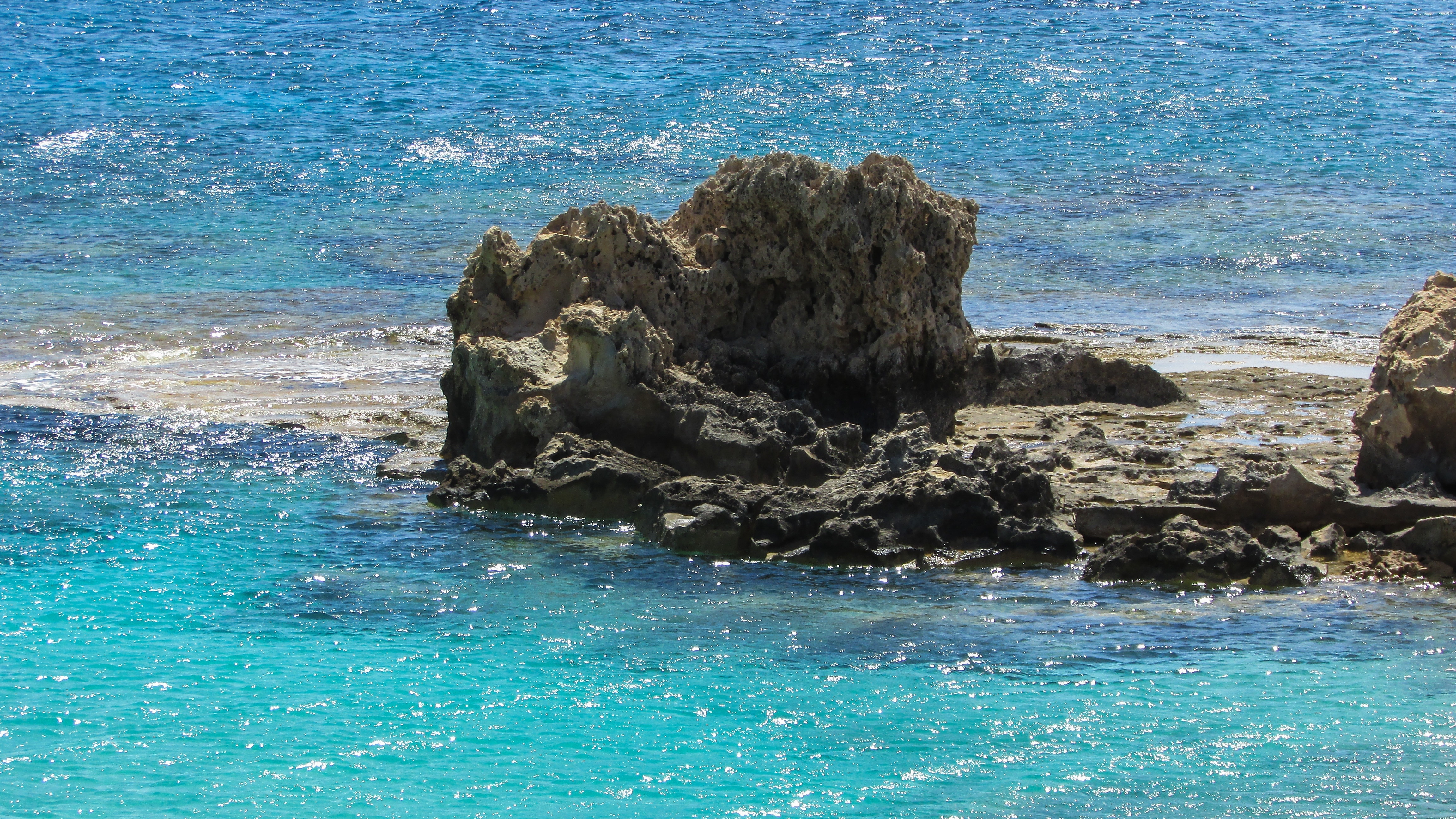 Cyprus, Rocky Coast, Turquoise, Sea, sea, water
