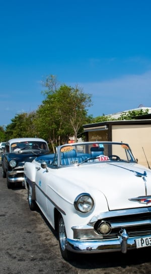 Cuba, Auto, Rattletrap, American, Old, car, transportation thumbnail