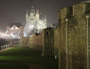 Torre, London, Tower Bridge, Middle Ages, night, architecture thumbnail
