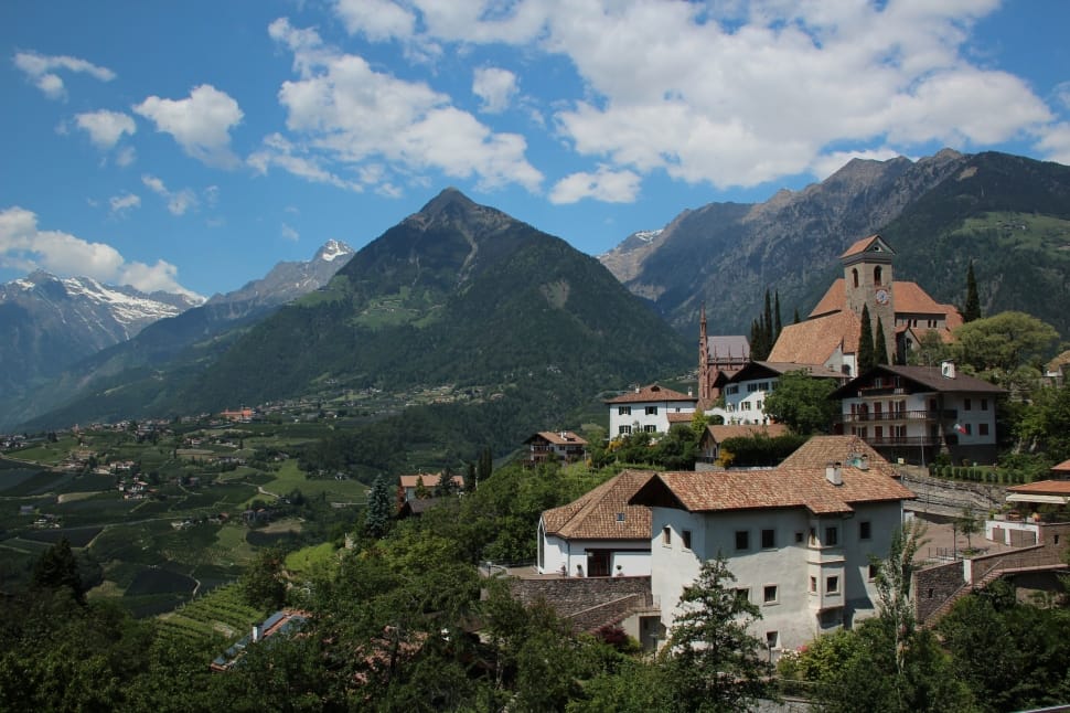 South Tyrol, Holiday, Italy, Schenna, mountain, house preview
