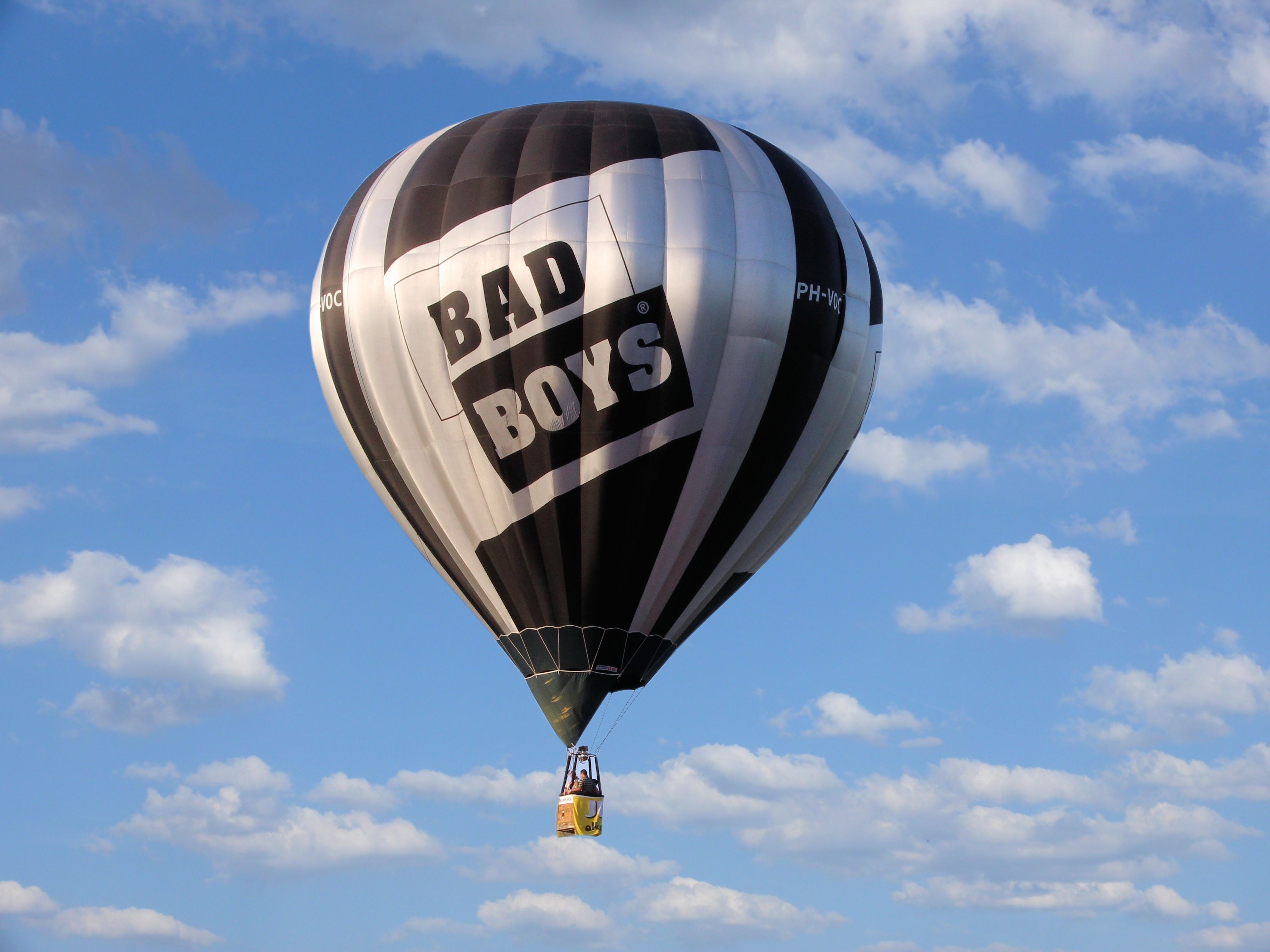 bad boys hot air balloon