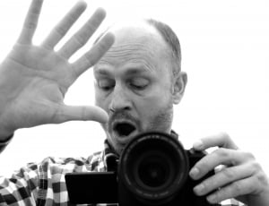 Characters, Hand, Photographer, Man, one man only, only men thumbnail