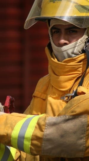 fireman yellow safety gears thumbnail