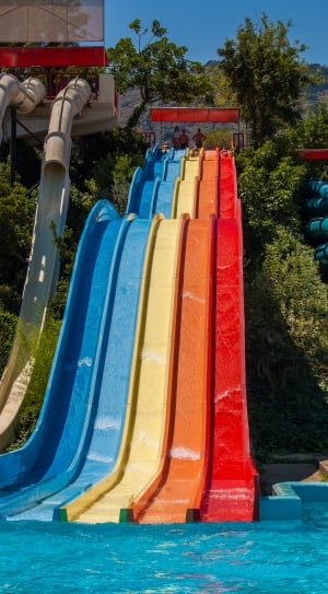 The Sun, Water Park, Weather, Slide, summer, swimming pool thumbnail