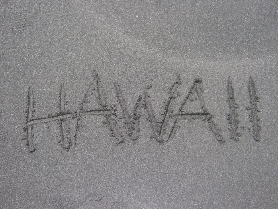 Hawaii, Sand, Big Iland, Beach Sand, no people, winter preview