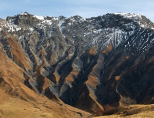brown and white mountain ranges during daytime thumbnail