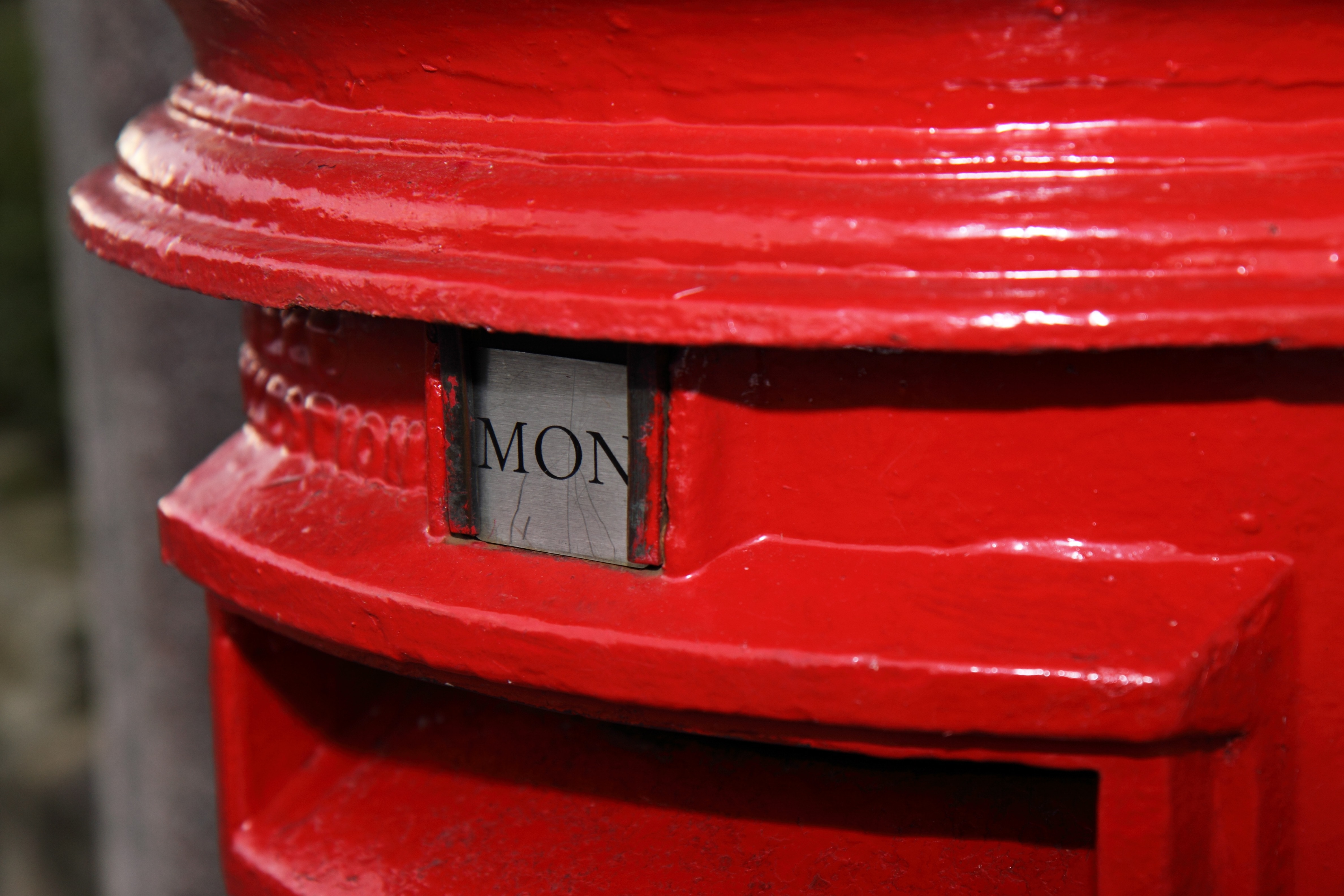 Post, Red, Postbox, Monday, British, red, mail