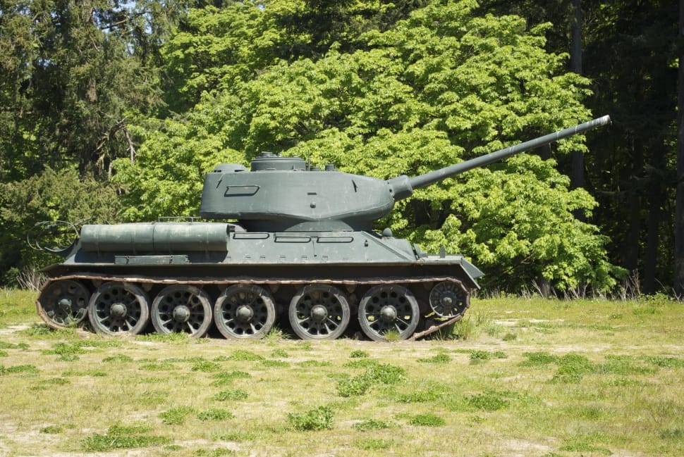 grey army tank preview