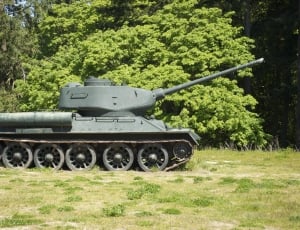 grey army tank thumbnail