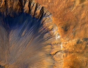 aerial view of crater thumbnail