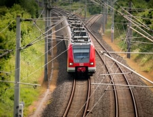 red and gray train thumbnail
