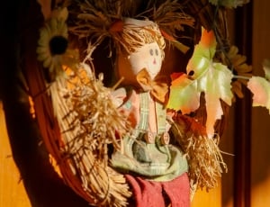 Yellow, Toy, Leaves, Door, Traditional, arts culture and entertainment, night thumbnail