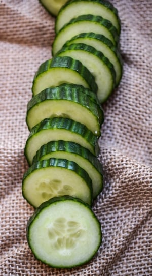 Cucumber, Slices, Green, Fresh, Healthy, cucumber, green color thumbnail