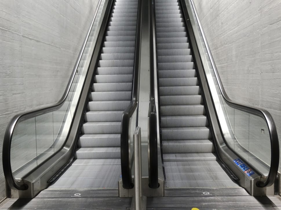 2 silver escalators preview