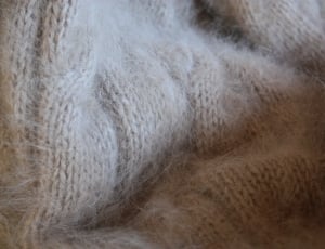 white fur textile thumbnail