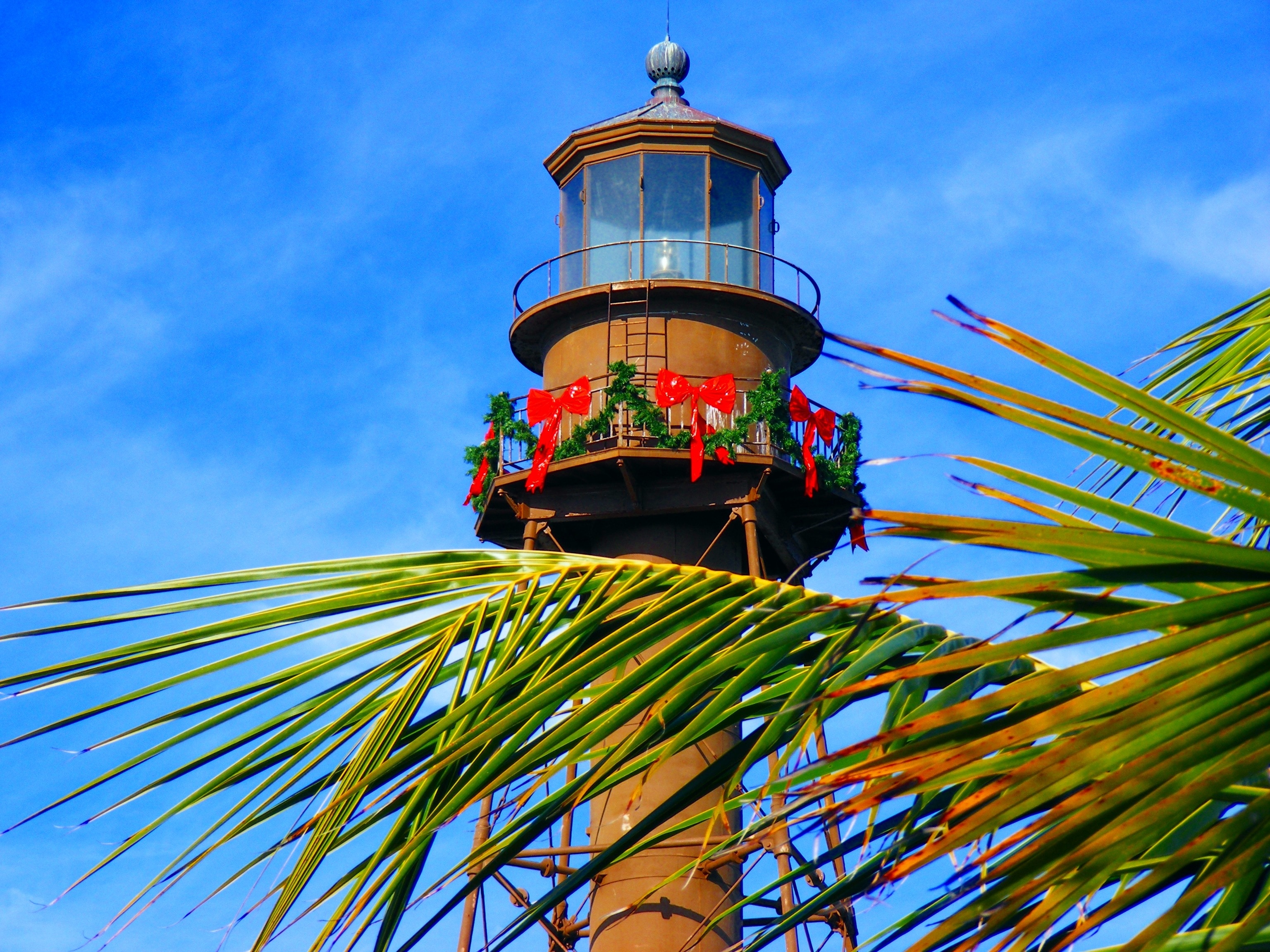 Florida, Lighthouse, Sanibel Island, sky, building exterior