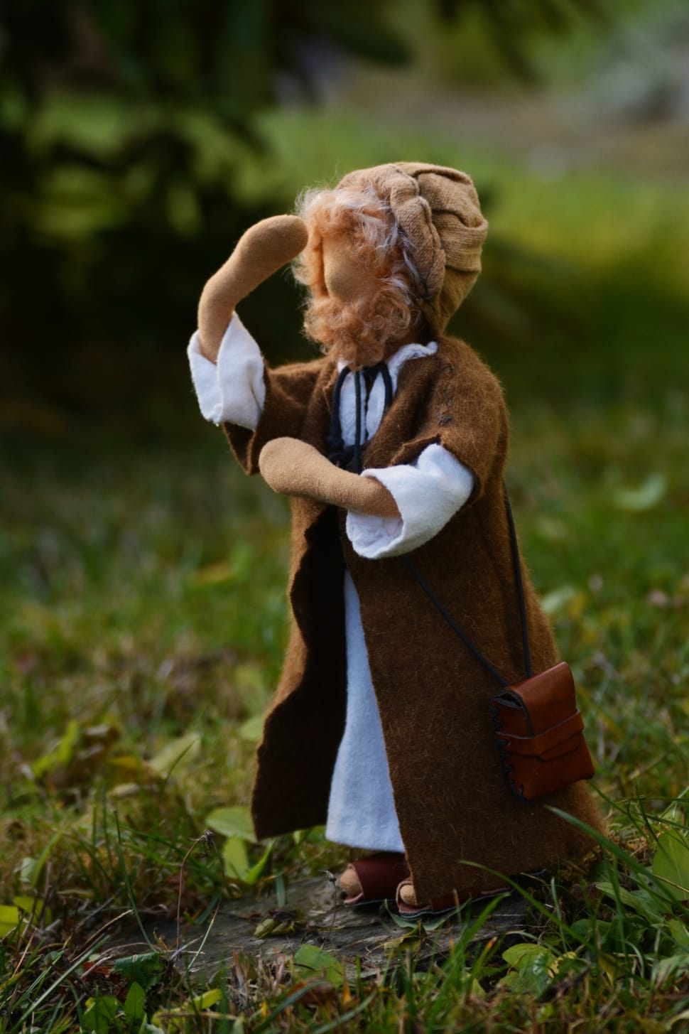 girl in brown robe doll preview