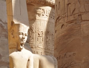 Pharaoh, Egyptian Temple, Egypt, Travel, statue, travel destinations thumbnail